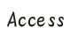 �A�N�Z�X