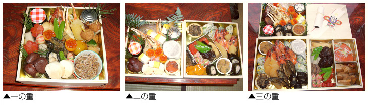 一の重、二の重、三の重写真